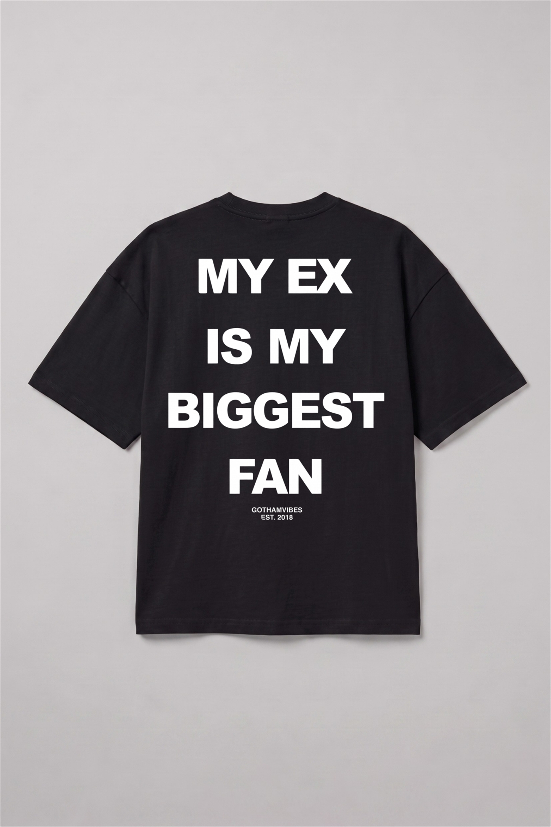 Boxy Ex Siyah Premium T-Shirt