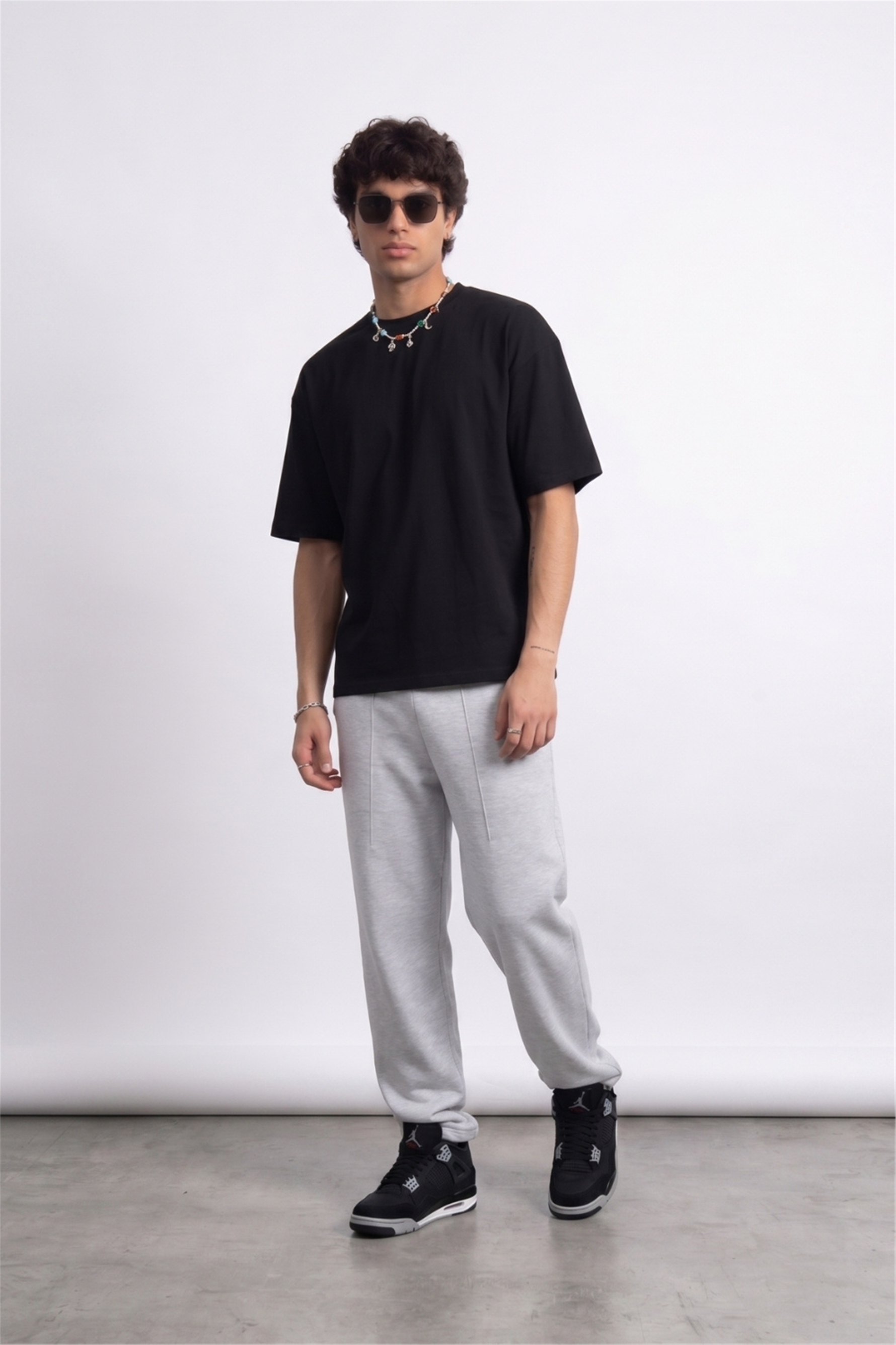 Boxy Shazam Siyah Premium T-Shirt