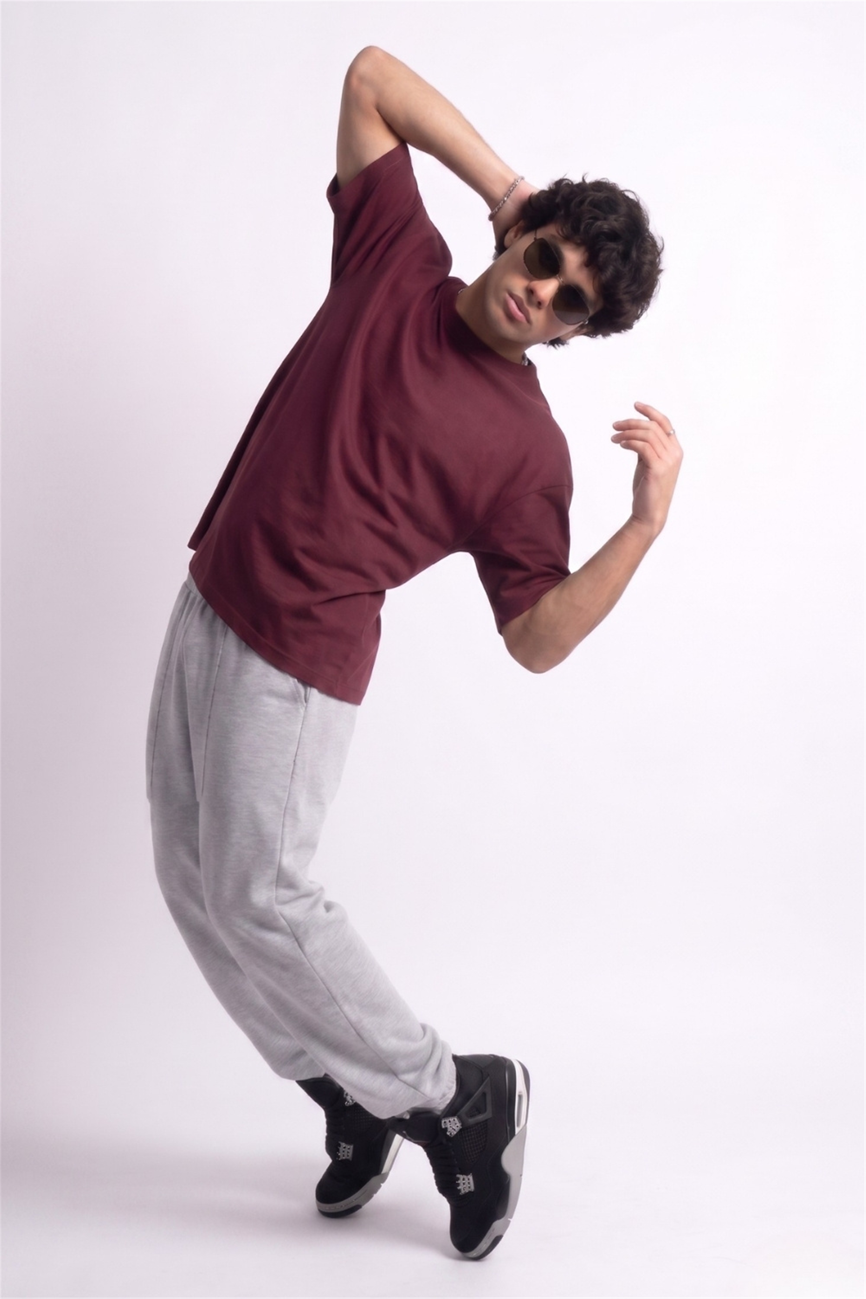Boxy Star Bordo Premium T-Shirt