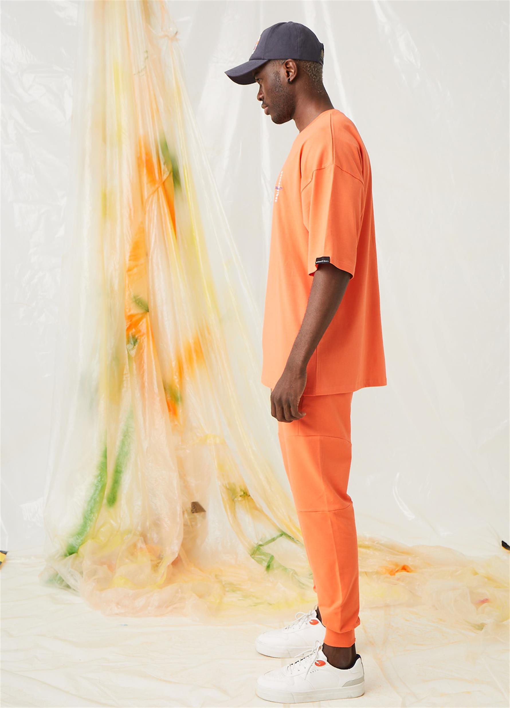 Erkek Equality Jogger Şeftali Eşofman Altı