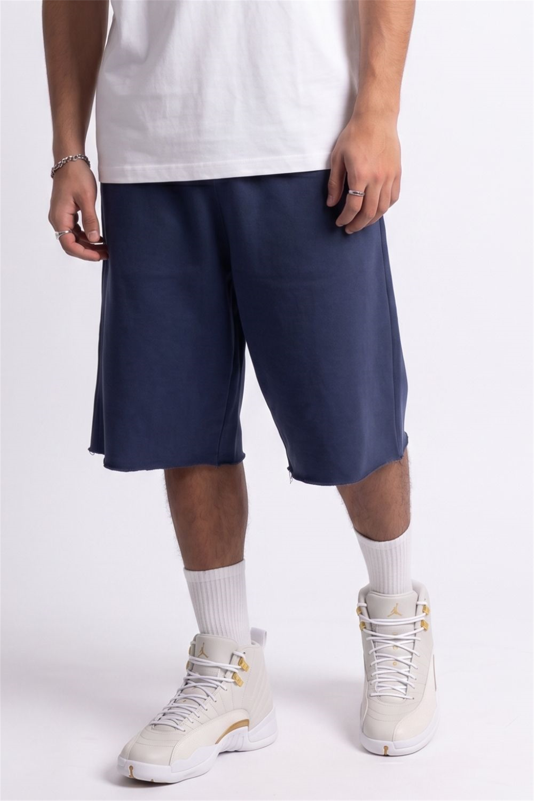 Erkek Yang Lacivert Jorts