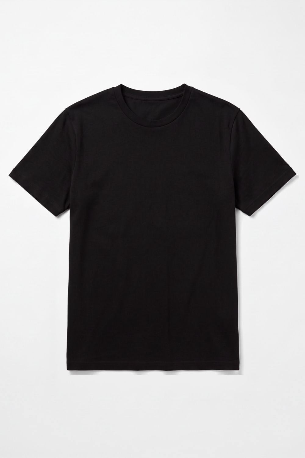 Erkek Muscle Fit Siyah T-Shirt