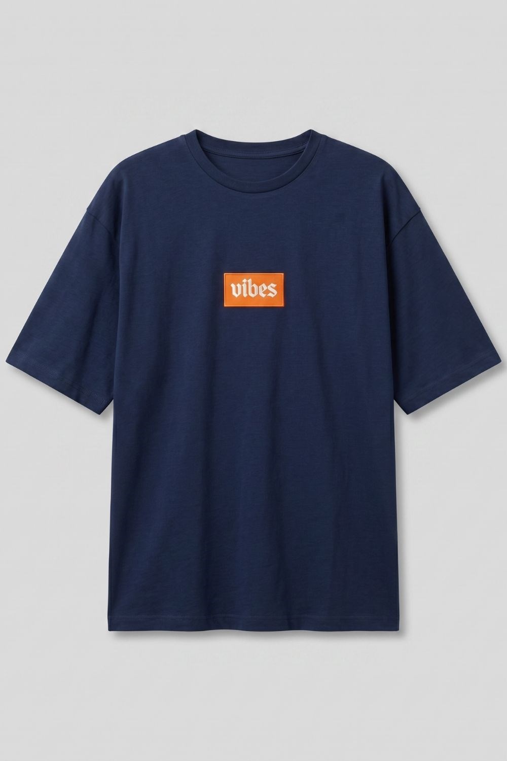 Erkek Relaxed 011 Oversize Lacivert T-Shirt