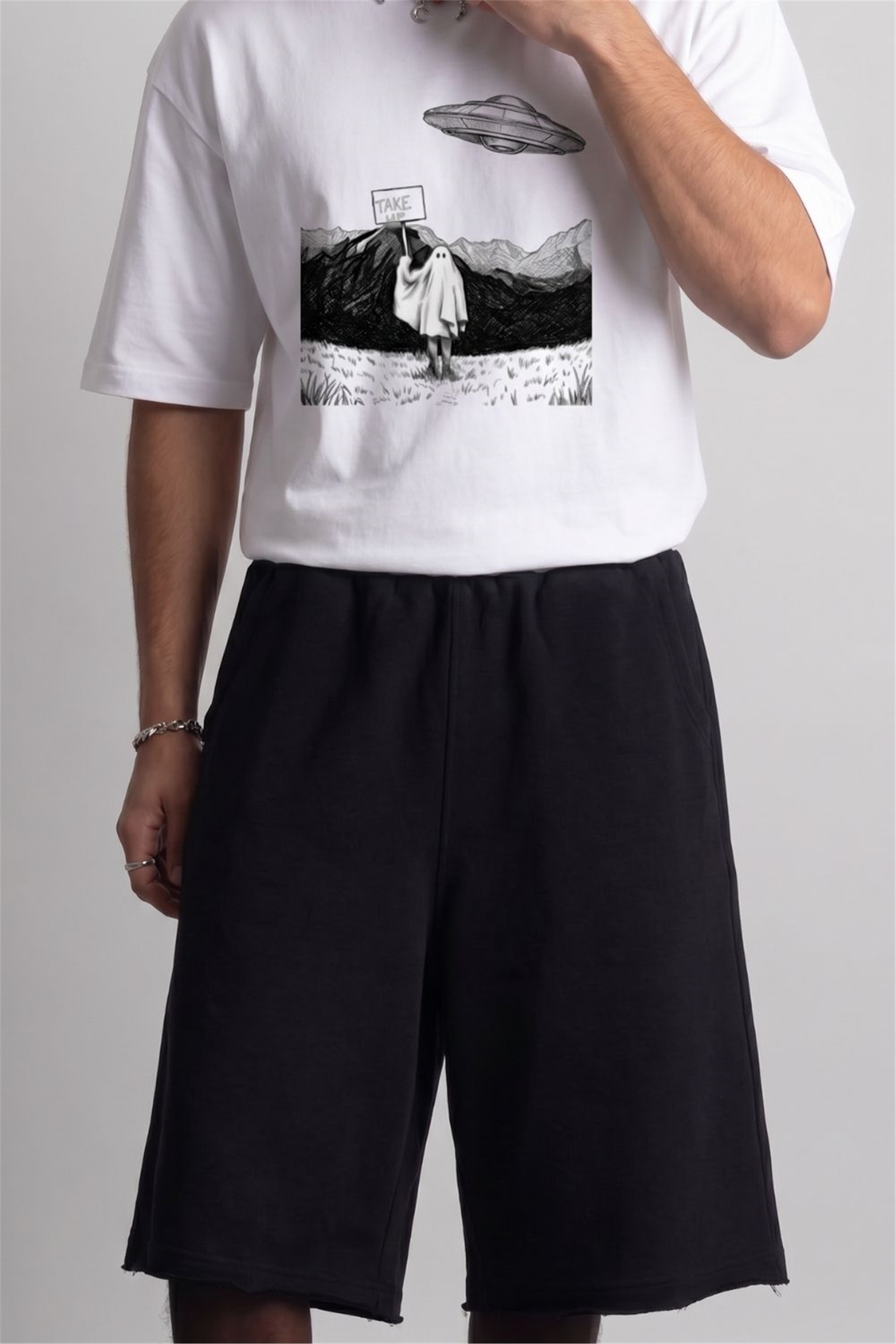 Erkek Yang Siyah Jorts