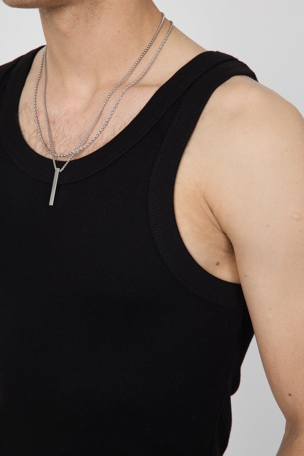 Erkek Tank Top Siyah Atlet