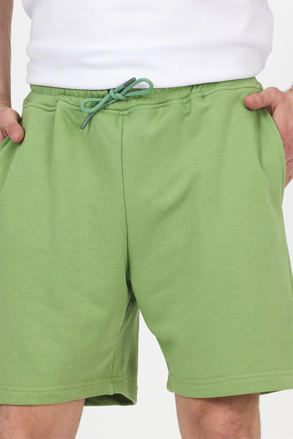 Erkek Timeless Fıstık Yeşili Şort