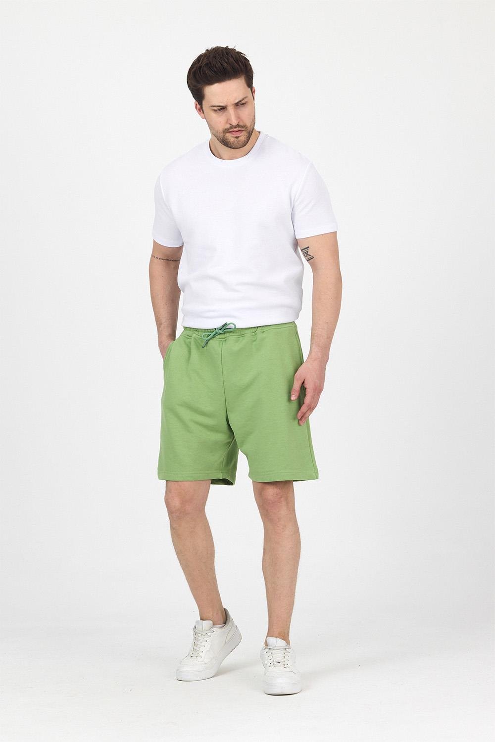 Erkek Timeless Fıstık Yeşili Şort