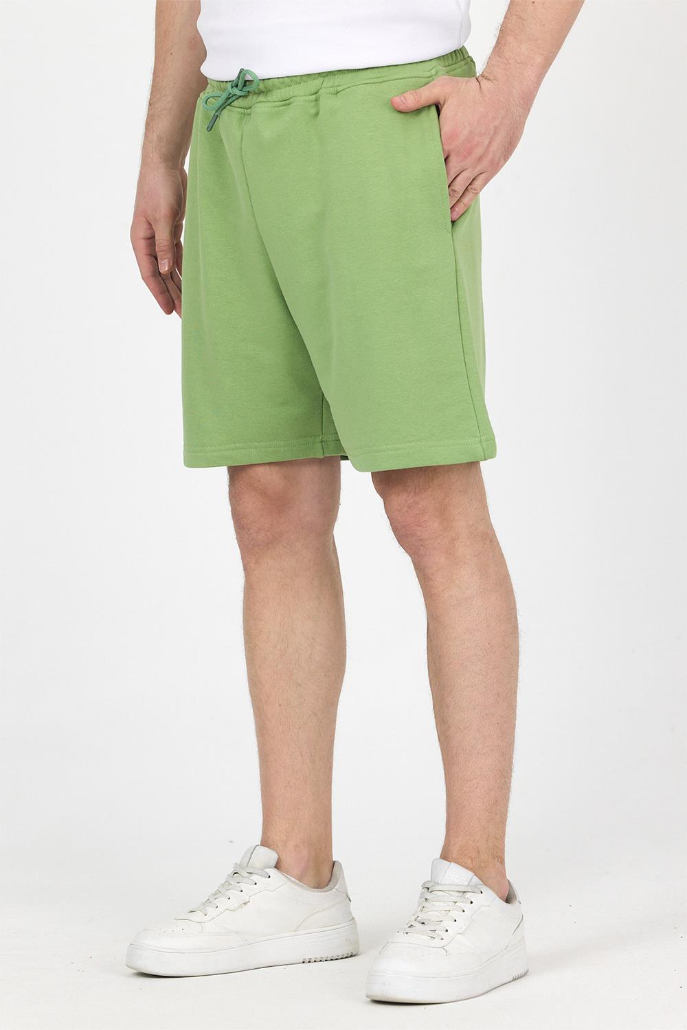 Erkek Timeless Fıstık Yeşili Şort