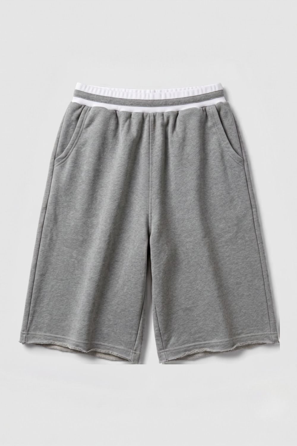 Erkek Yang Gri Jorts