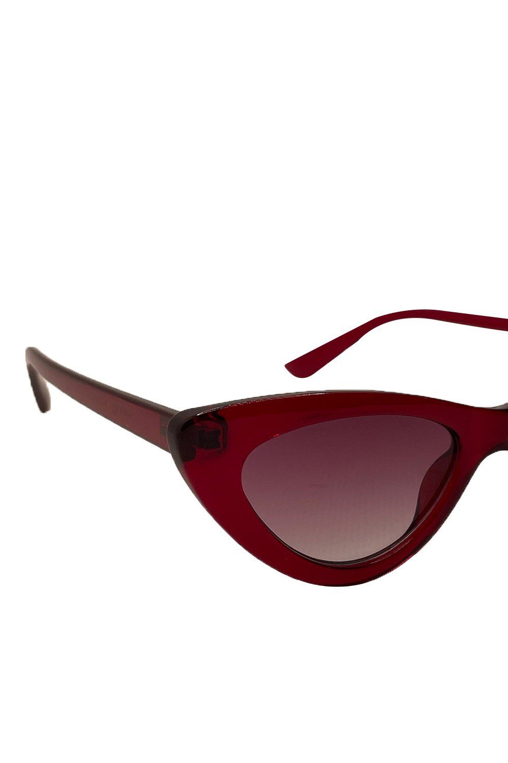 gothamVibes Kırmızı Cat Eye Güneş Gözlüğü - 002