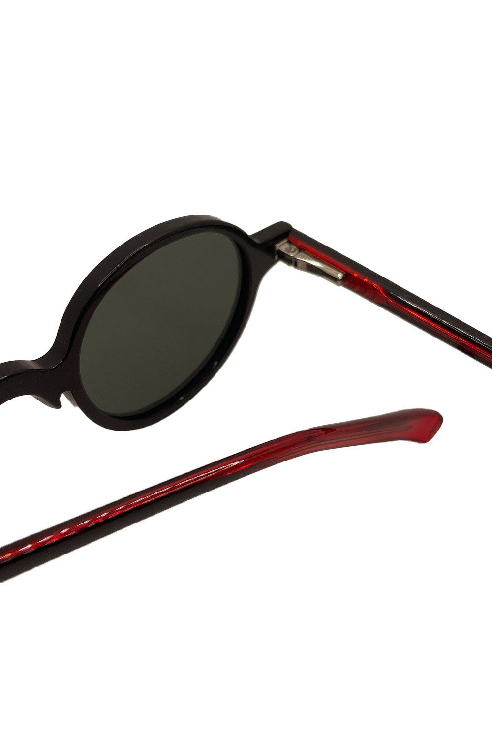 gothamVibes Siyah Yuvarlak Güneş Gözlüğü - 004