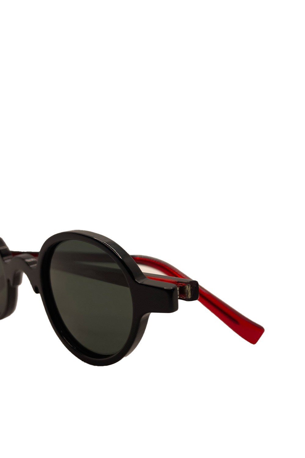 gothamVibes Siyah Yuvarlak Güneş Gözlüğü - 004