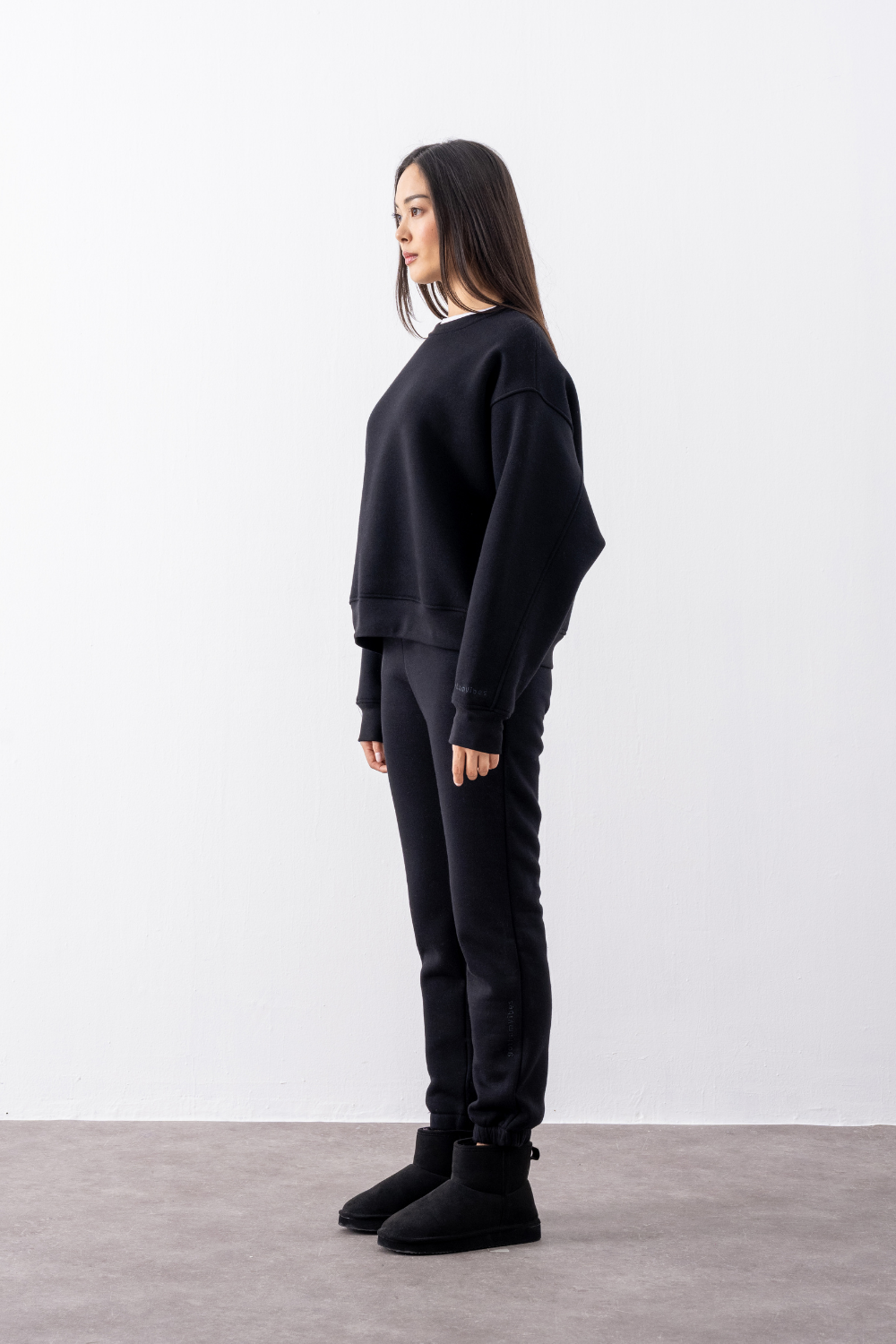 Kadın Jogger Siyah Eşofman Altı