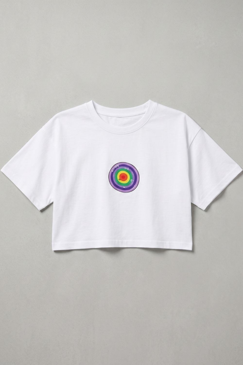 Kadın Kısa EWBO Beyaz T-Shirt