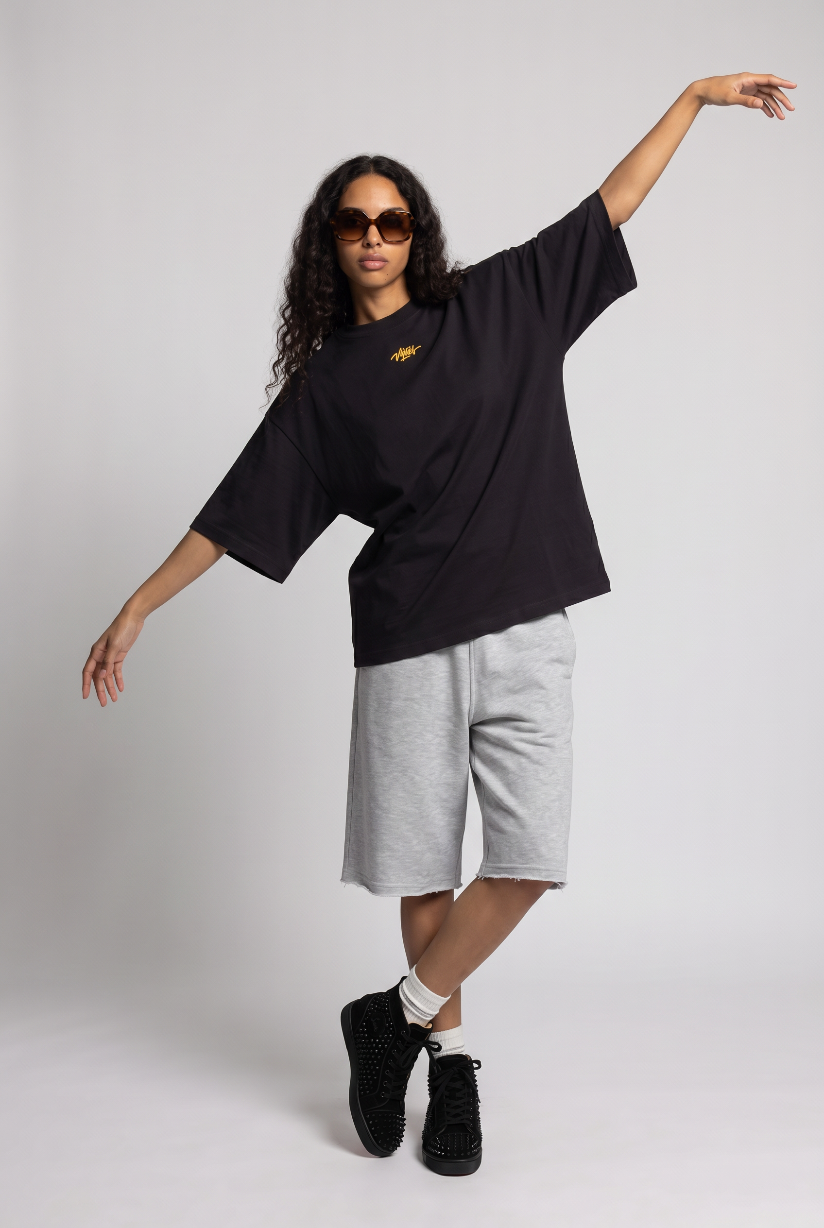 Kadın Yang Gri Jorts