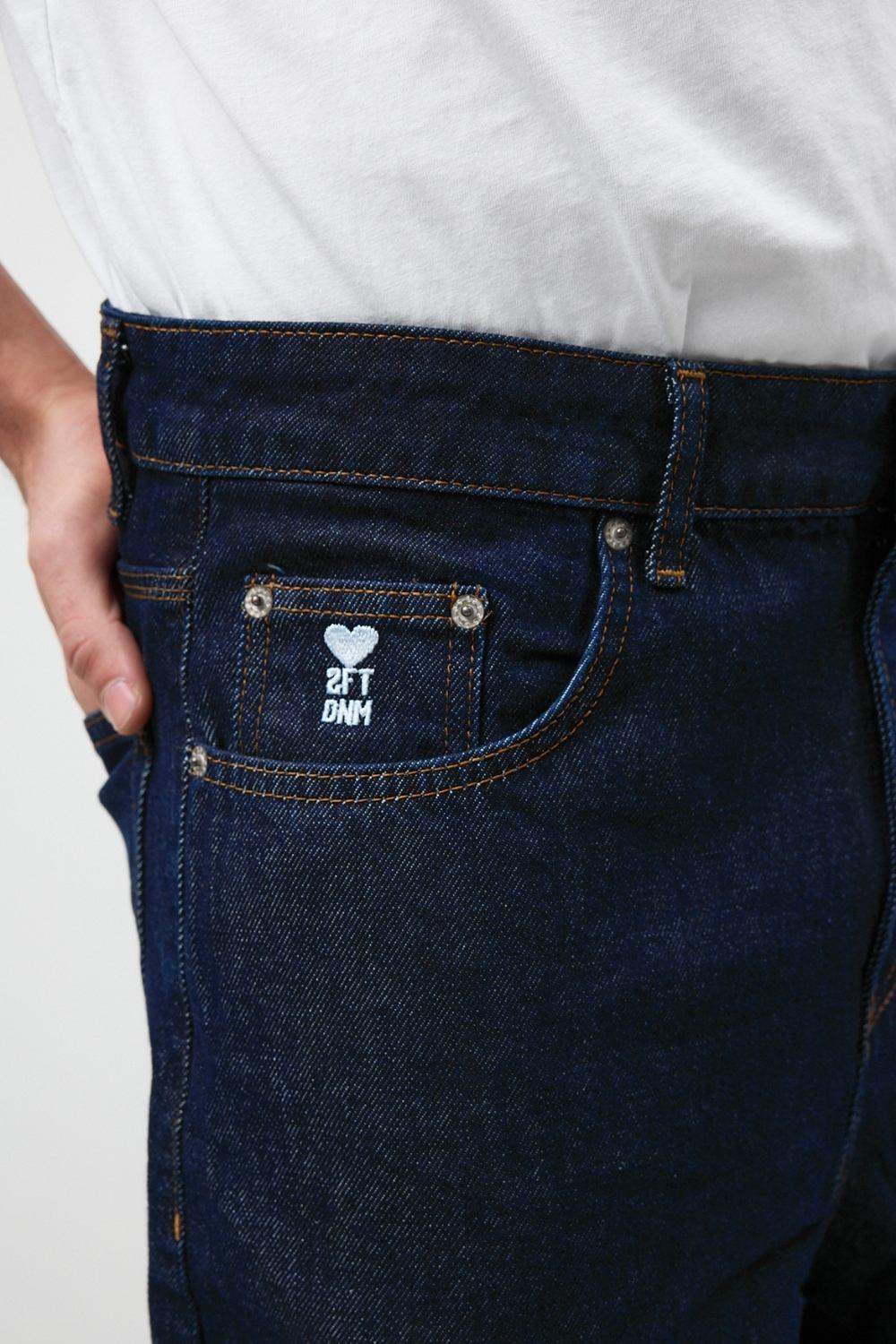 Erkek Loose Fit Mavi Kot Pantolon