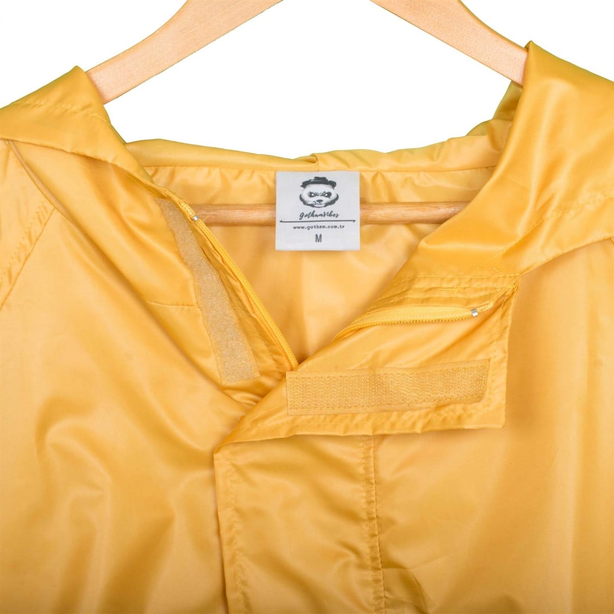 Erkek Hardal Yağmurluk