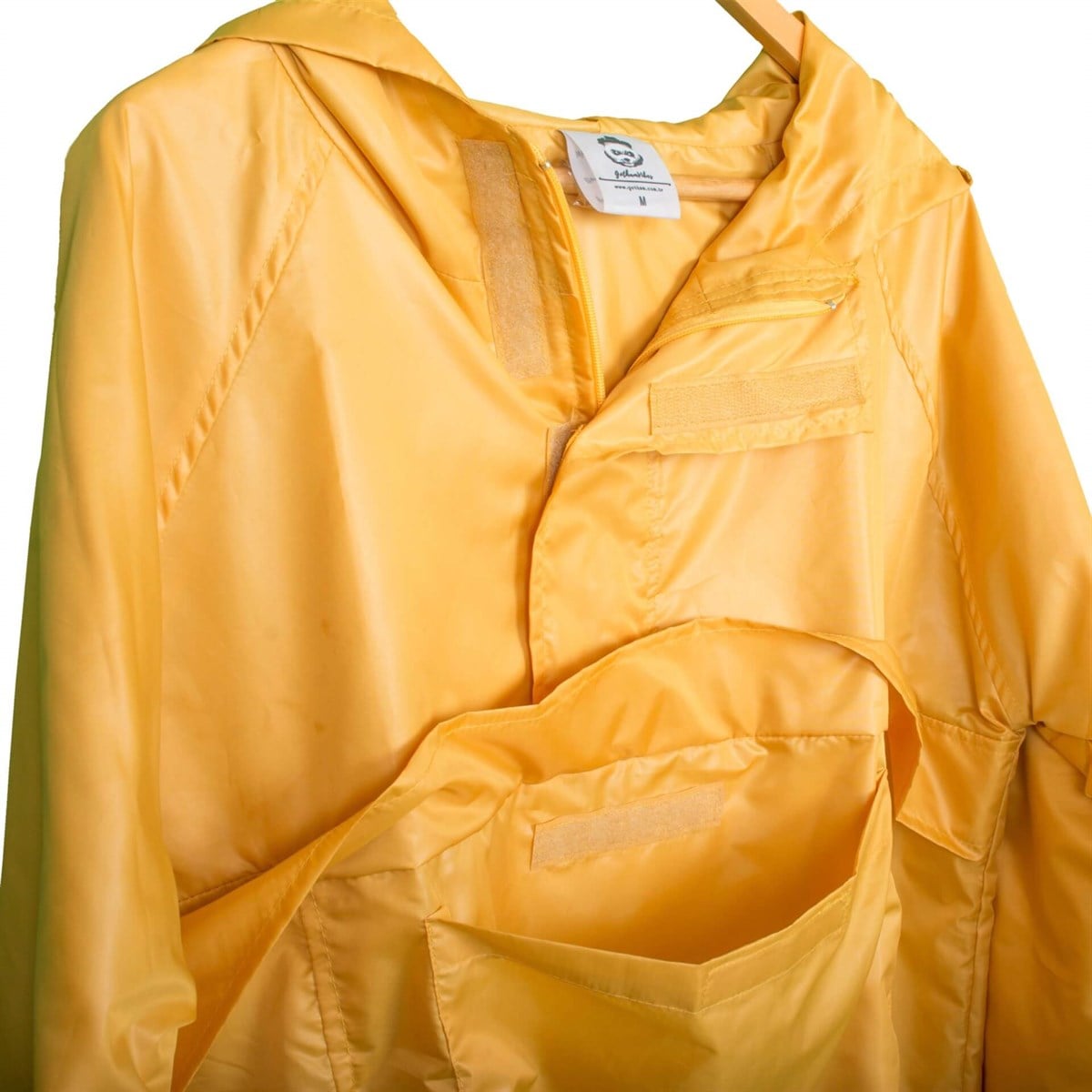 Erkek Hardal Yağmurluk