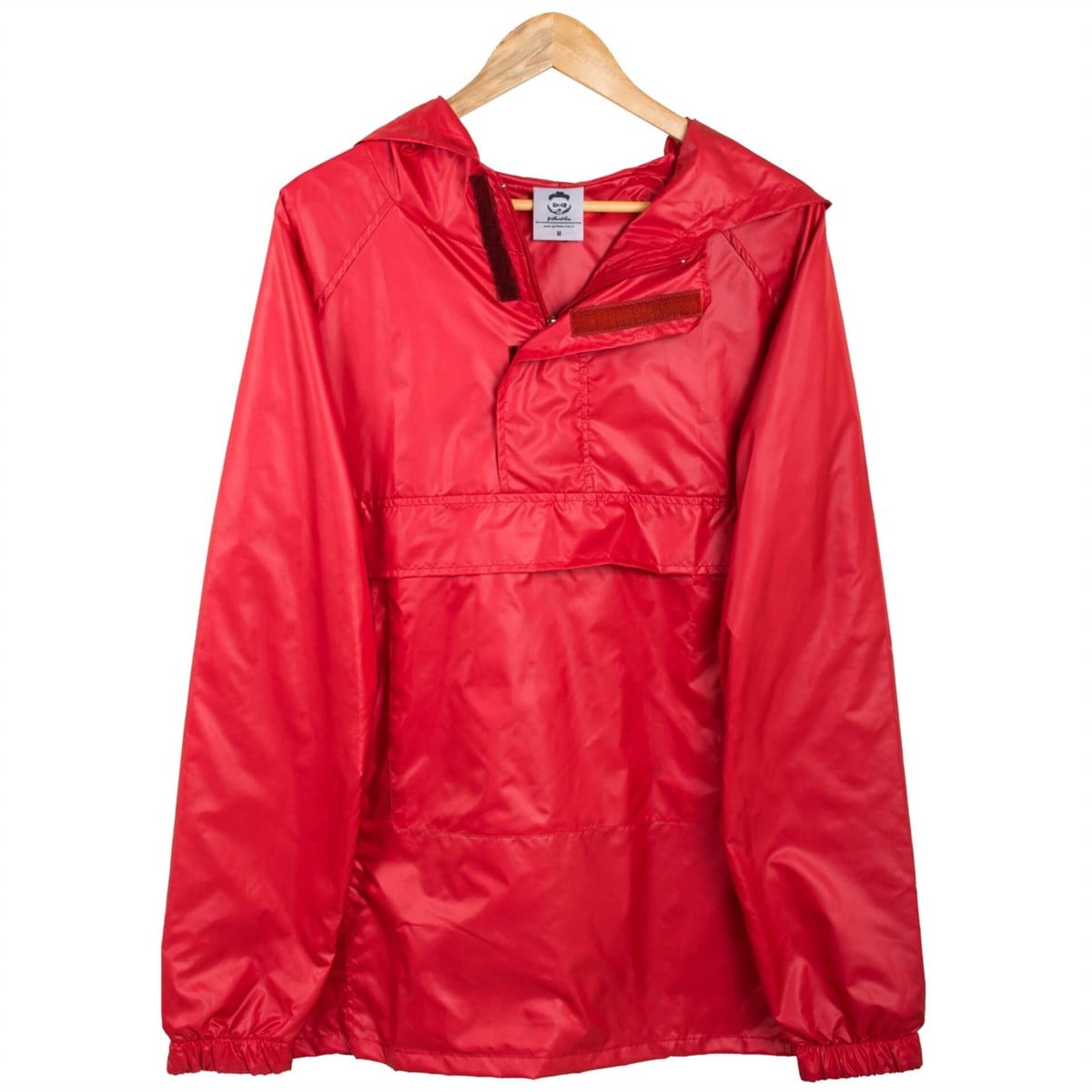 Erkek Kırmızı Yağmurluk