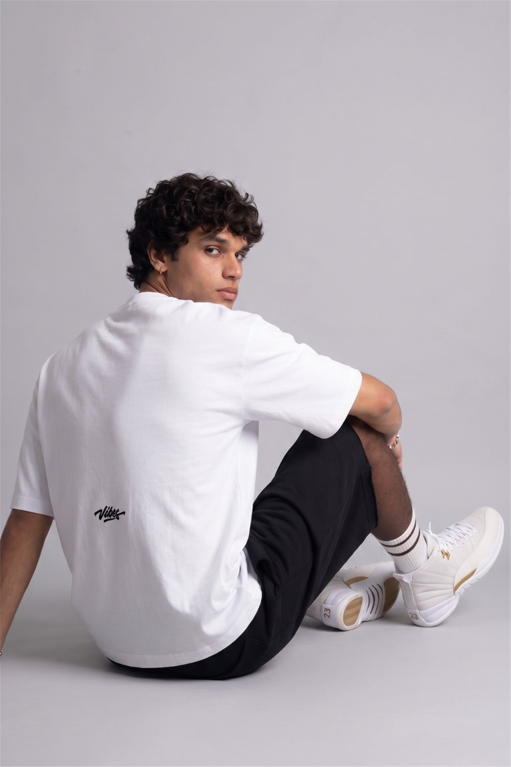 Take Me Oversize Beyaz T-Shirt