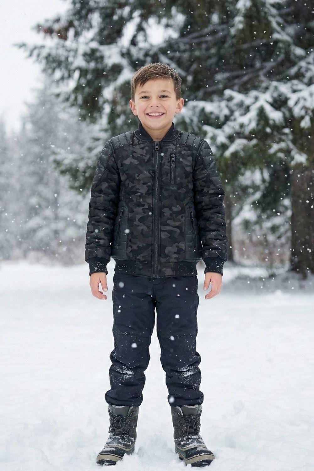 Vibes x Avmteks Çocuk Mont 015-2