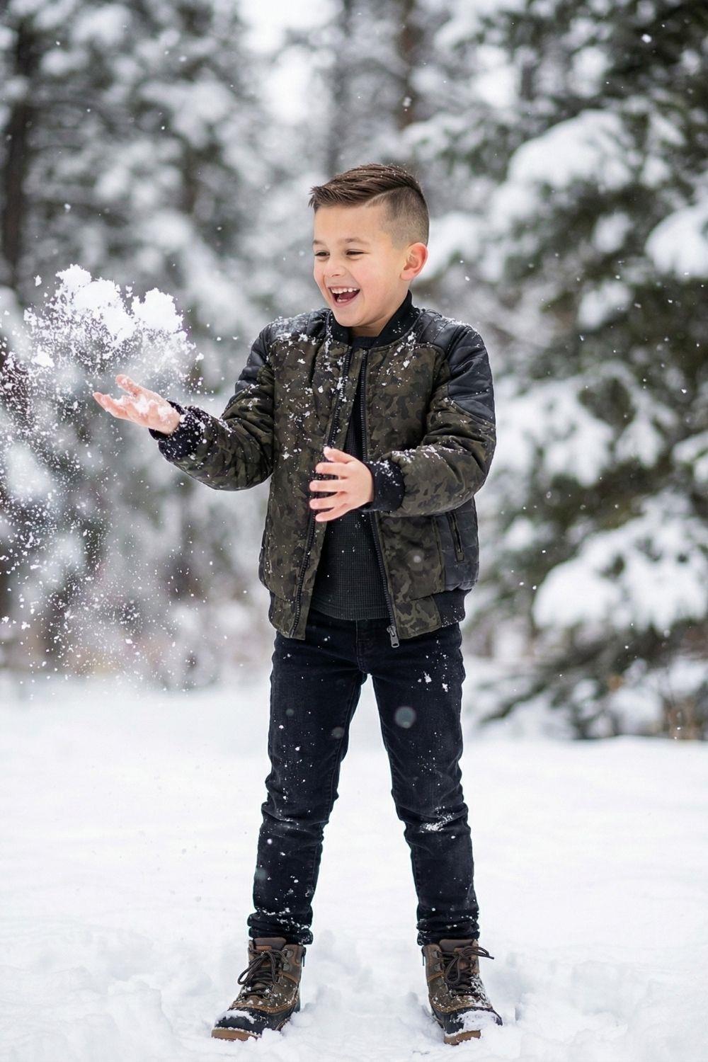 Vibes x Avmteks Çocuk Mont 015