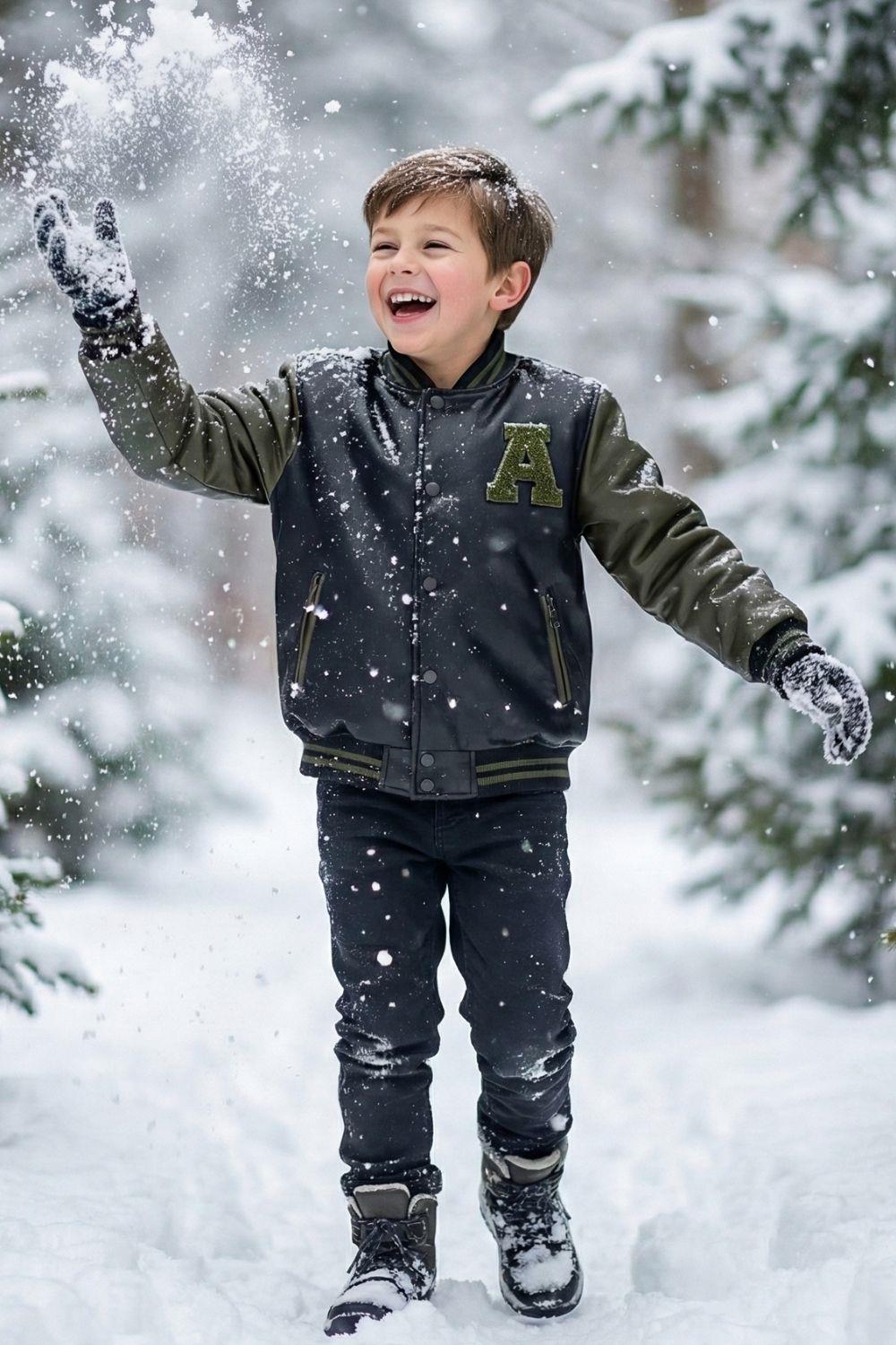 Vibes x Avmteks Çocuk Mont 016-3