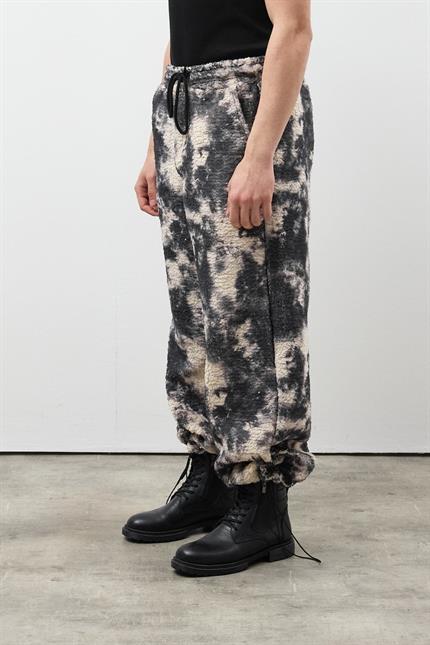 Erkek Ayarlanabilir Paça Desenli Baggy Eşofman Alt 002