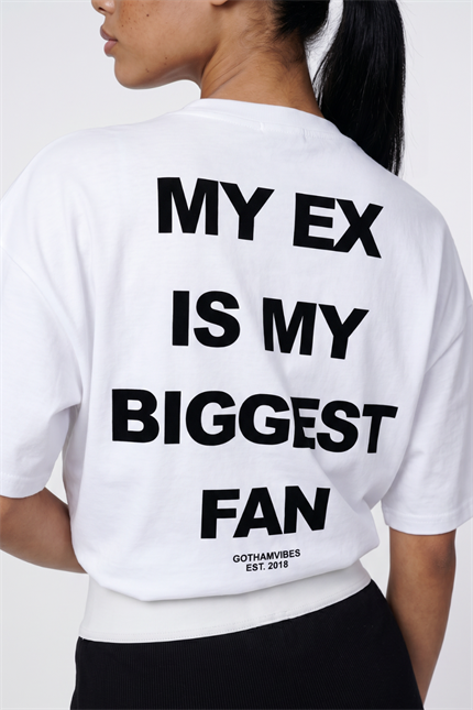 Boxy Ex Beyaz Premium T-Shirt
