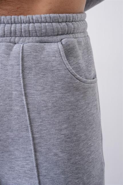 Erkek Baggy Chill Gri Eşofman Altı