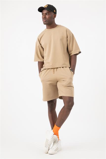 Erkek Base Bej Şort