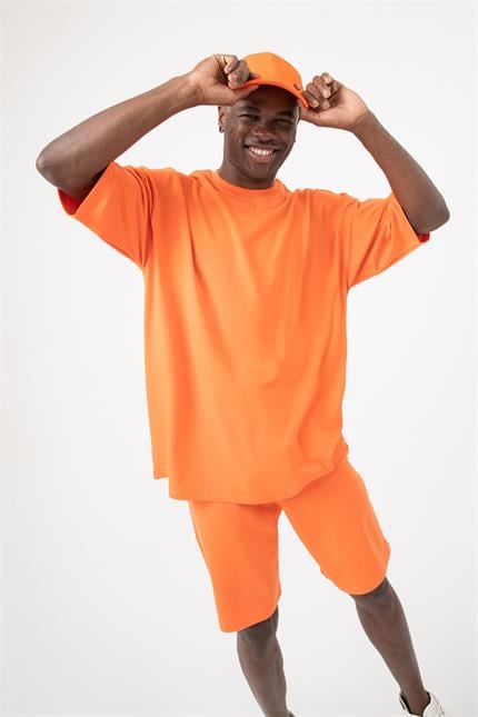 Erkek Base Şeftali Şort