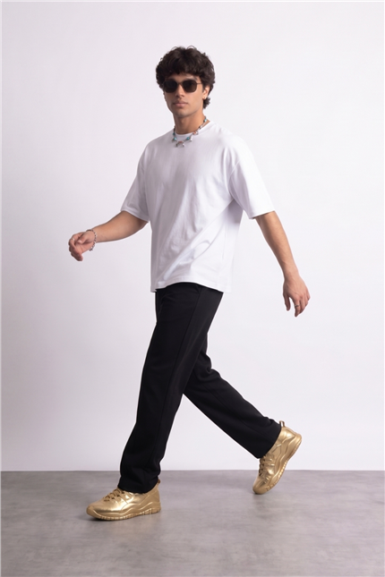 Boxy Cooperate Beyaz Premium T-Shirt