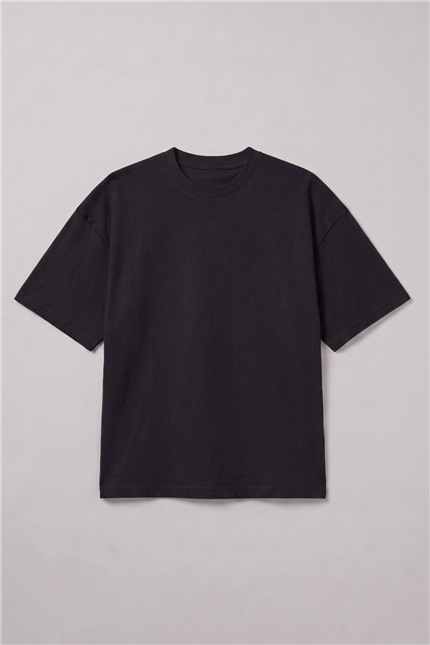 Boxy Shazam Siyah Premium T-Shirt
