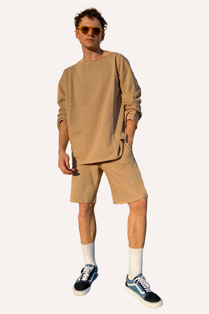 Erkek Calm Bej Şort