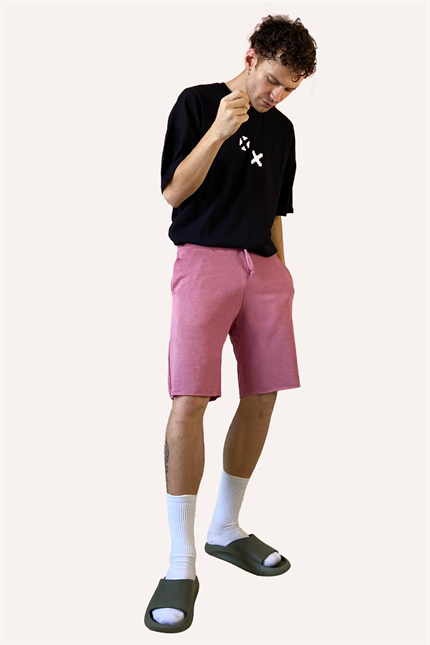 Erkek Calm Gül Kurusu Şort