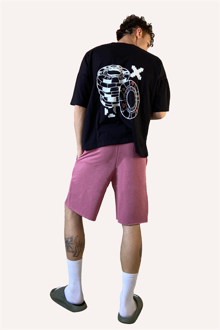 Erkek Calm Gül Kurusu Şort