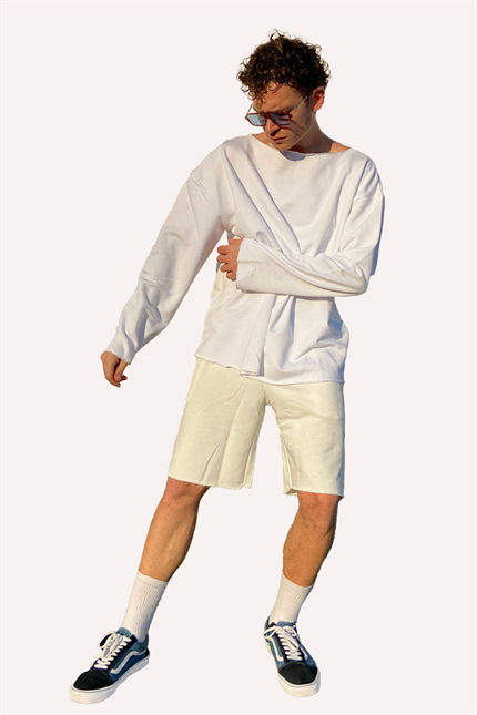 Erkek Calm Krem Şort