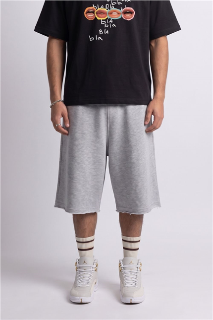Erkek Gri Yang Jorts