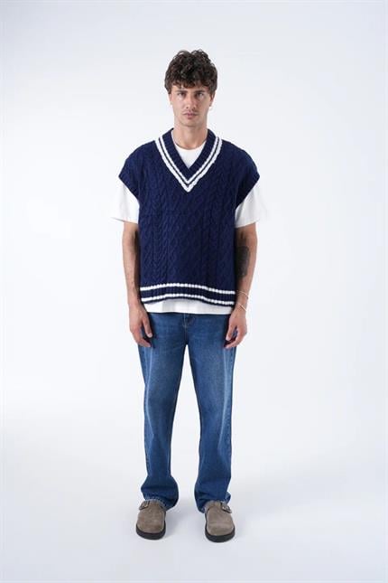 Erkek Lacivert Süveter