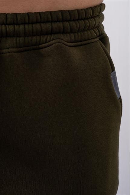 Erkek Rahat Kesim Haki Eşofman Alt