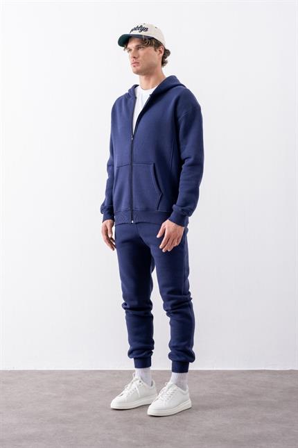 Erkek Rahat Kesim Lacivert Eşofman Alt