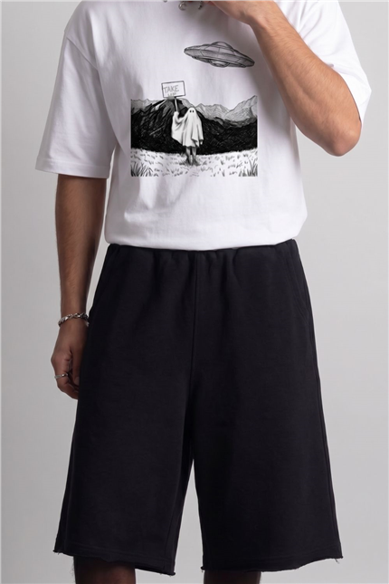Erkek Yang Siyah Jorts