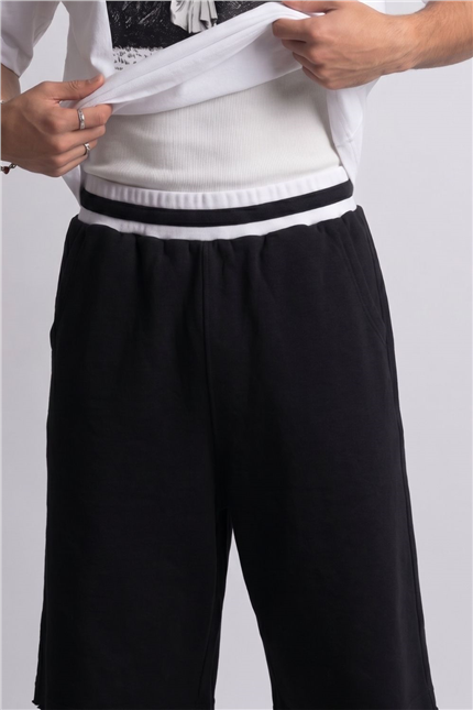 Erkek Yang Siyah Jorts