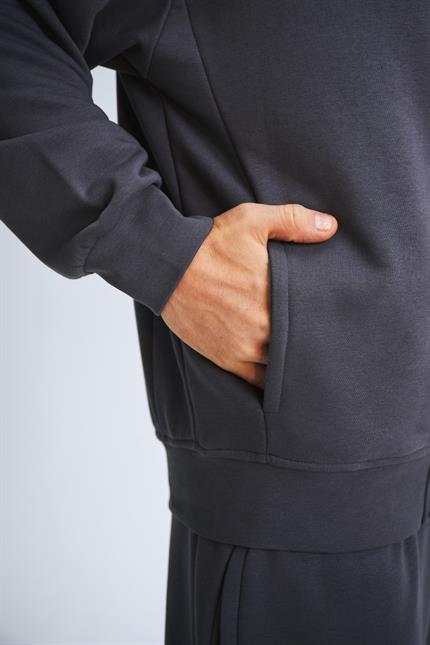 Erkek Timeless Bang Oversize Antrasit Sweatshirt