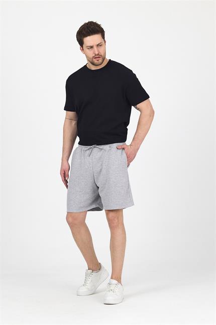 Erkek Timeless Gri Şort
