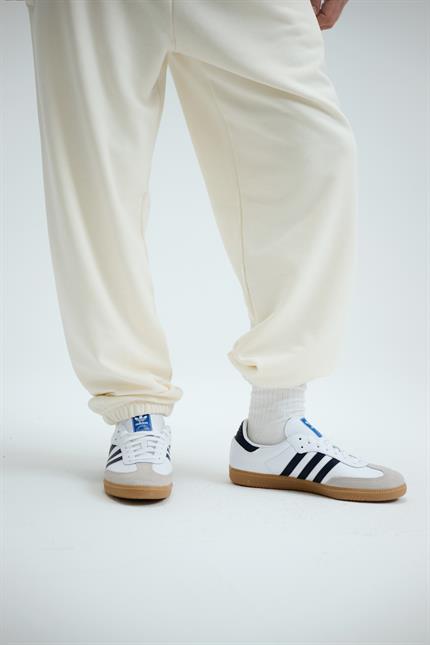 Erkek Timeless Jogger Krem Eşofman Altı