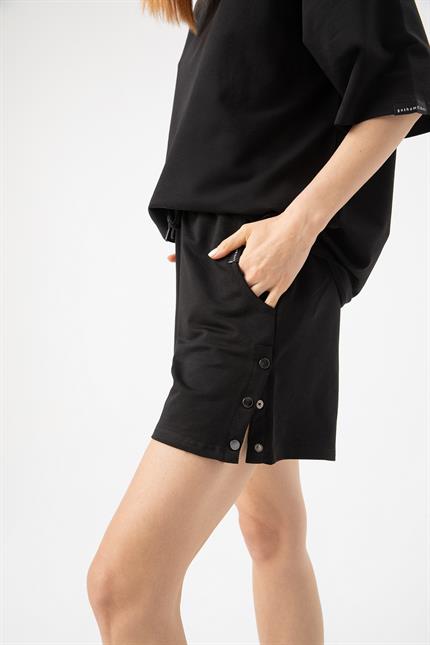 Kadın Base Bang Siyah Şort