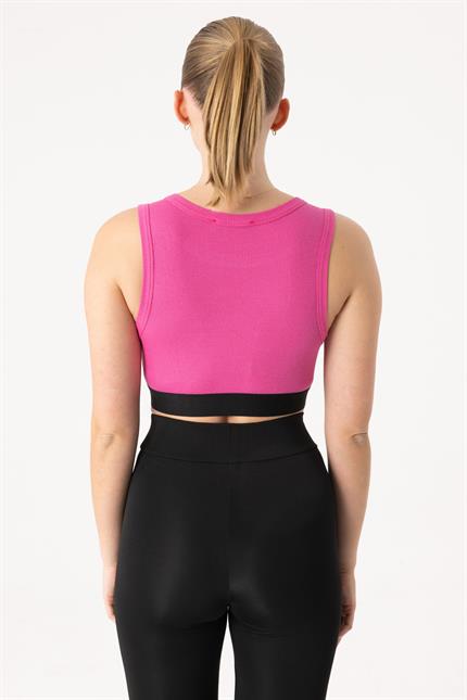 Kadın Bisiklet Yaka Fuşya Büstiyer