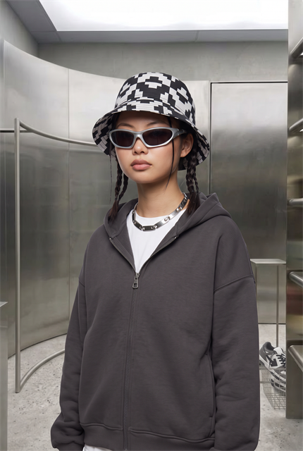 Kadın Chill Oversize Antrasit Zip Sweatshirt